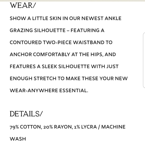 Current Elliott Original Ankle Stiletto Sugar Jeans - Picture 15 of 15